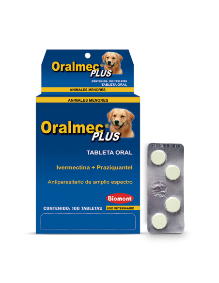 ORALMEC PLUS / Caja 100 Tabletas