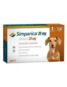 SIMPARICA 5-10 KG X 1 UNIDAD