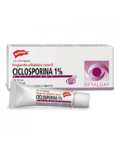 CICLOSPORINA 1% OFTALDAY