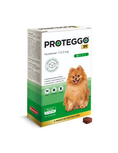 PROTEGGO 3M XS DE 2 A 4.5 KG X 112.5 MG