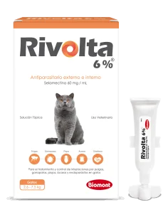 Rivolta 6% Gato X 0.75ML 2.6-7.5 KG