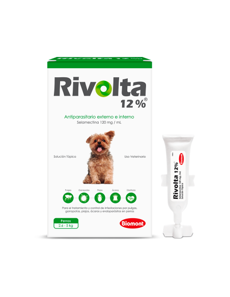 Rivolta 12% X 0.25ML 2.6-5.0 KG