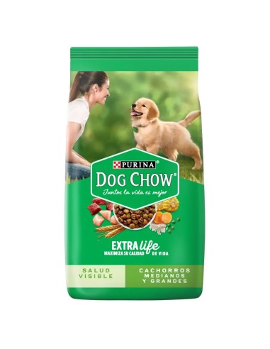 DOG CHOW CACHORRO RZA MED GRAND CARNE Y POLLO X 22.7 KG