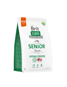BRIT CARE DOG HYPOALERGEN SENIOR LAMB 3 KG