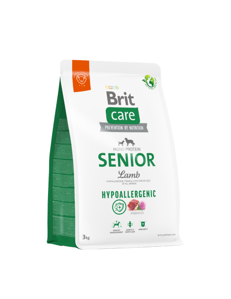 BRIT CARE DOG HYPOALERGEN SENIOR LAMB 3 KG