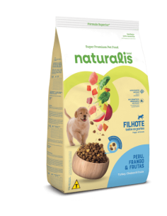 NATURALIS - POLLO, PAVO Y FRUTAS CACHORROS 2.5KG