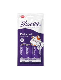 Bocatito Snack Funcional Para Gato Piel y Pelo X4 Tubos