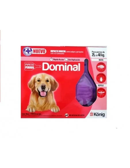DOMINAL SPOT ON PERROS 25-40 KG ROJO