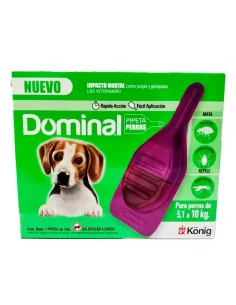 DOMINAL SPOT ON PERROS 5-10 KG VERDE