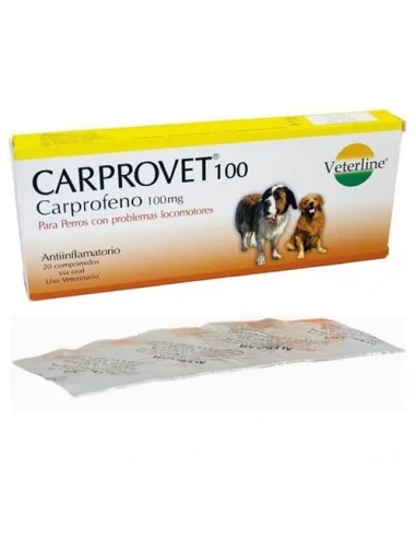 CARPROVET 100 MG x 20 tab