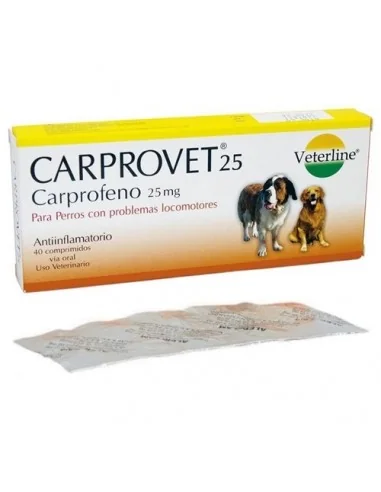 CARPROVET 25 MG x 40 tab