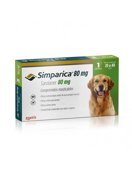 SIMPARICA 20-40 KG /CAJA 3 und