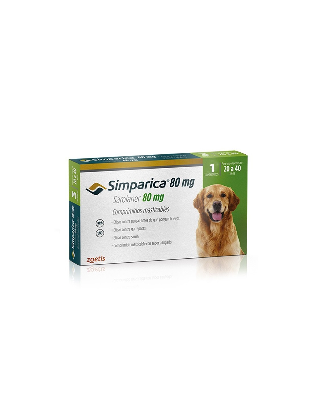 SIMPARICA 20-40 KG /CAJA 3 und