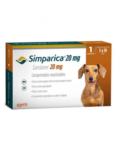 SIMPARICA 5-10 KG / CAJA