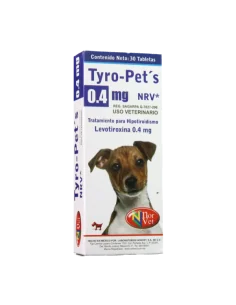 Tyro-pets LEVOTIROXINA 0.4mg x 30 COMP