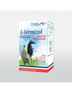 L-VERMIZOL (AVICOLA VITAMINADO) 350 MG X 75 TAB.